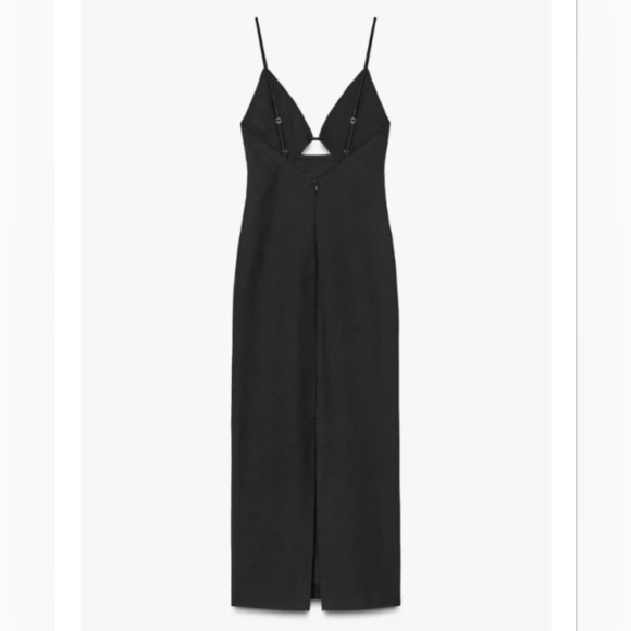 Zara Cut Out Midi Dress - Picture 4 of 5